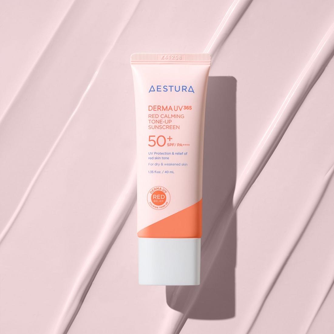 Derma UV365 Red Soothing Tone-Up Sun Cream SPF 50+/ PA++++ 40ML