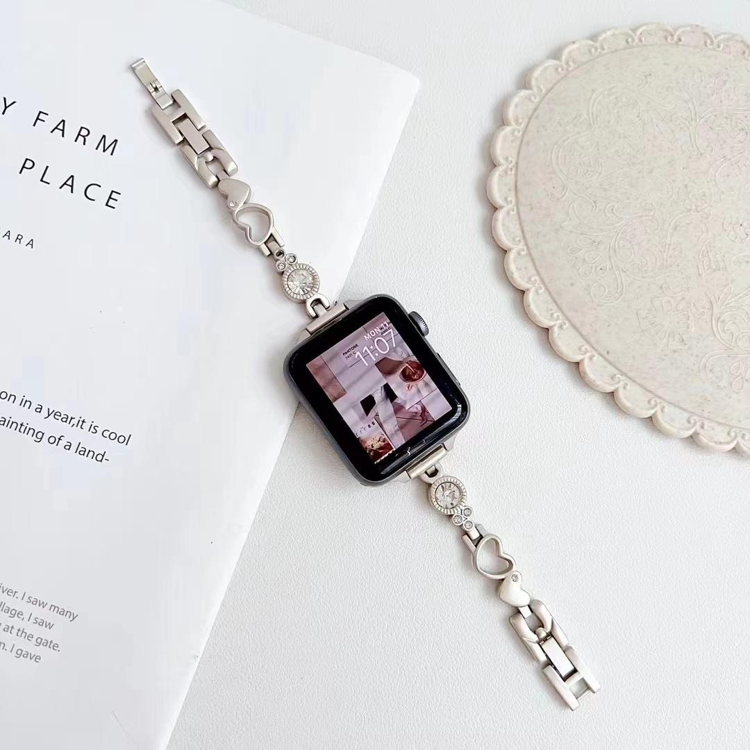 

Ремешок для Apple Watch S10 S9 8 7 цепочка из нержавеющей стали ремешок для часов iWatch 46 мм 42 мм 45 мм 41 мм 49 мм Тонкий сменный ремешок браслет iWatch 38mm40mm 41mm