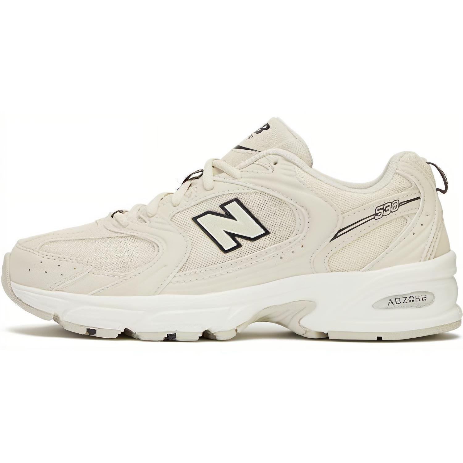 

New Balance NB 530 Ретро Средний Верх Унисекс Городские Кроссовки для Бега MR530SH D Широкие 37.5