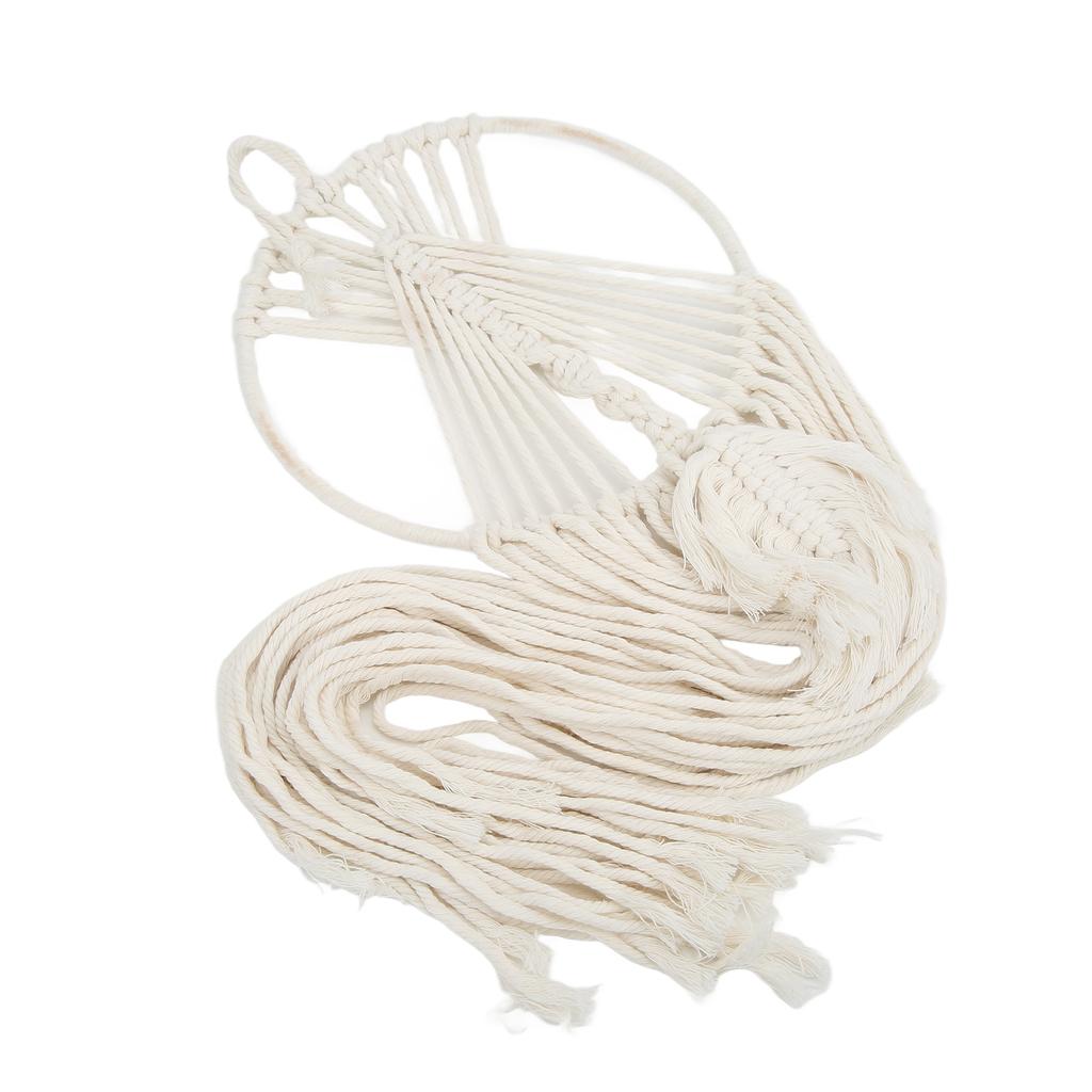 Dream Catcher Bohemian Hand Woven Cotton Rope Dream Catcher Tapestry Home Decor Pendant 20x95cm