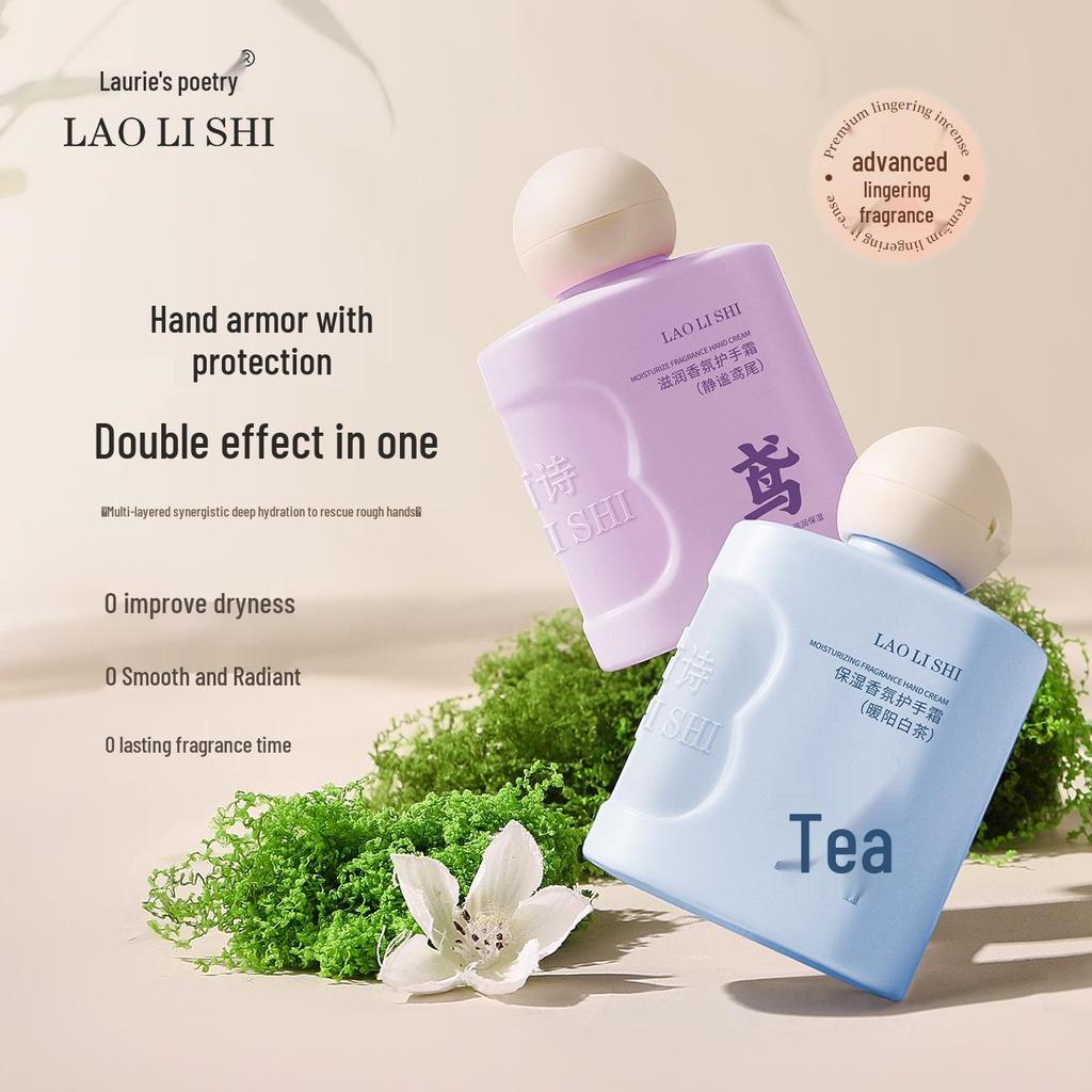 Laureys Hydrating Hand Cream - Moisturizing, Nourishing, Refreshing, Non-Greasy, Anti-Cracking, Fresh, Long-Lasting Fragrance