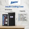 Simon's Insulin Cooling Case for Diabetes Patients, Keep Insulin Cool Travel Pouch (Color : Blue)