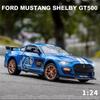 1/24 FORD MUSTANG SHELBY GT500 aliaj mașină model turnată sub presiune și vehicule de jucărie mașinuță jucării pentru copii cadouri de Crăciun băieți jucărie