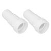 2pcs Pool Pump Hose Adapter 1‑1/2inch Male Thread Plastic Pool Filter Hose Adapter for Replacement