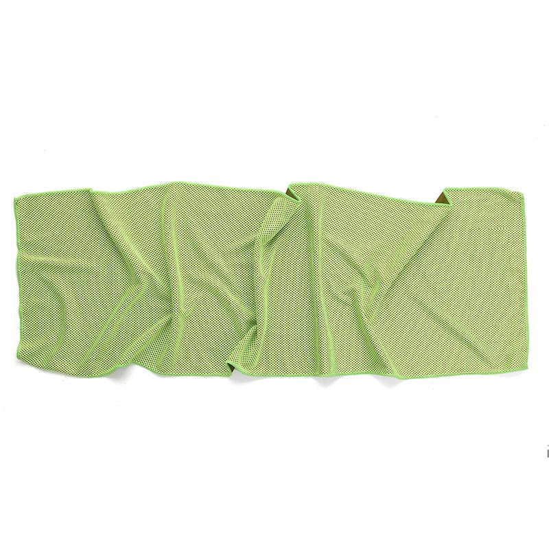 

Двухцветное быстросохнущее охлаждающее полотенце 30x100 для занятий спортом на открытом воздухе и в тренажерном зале 30*100 cm зелёный