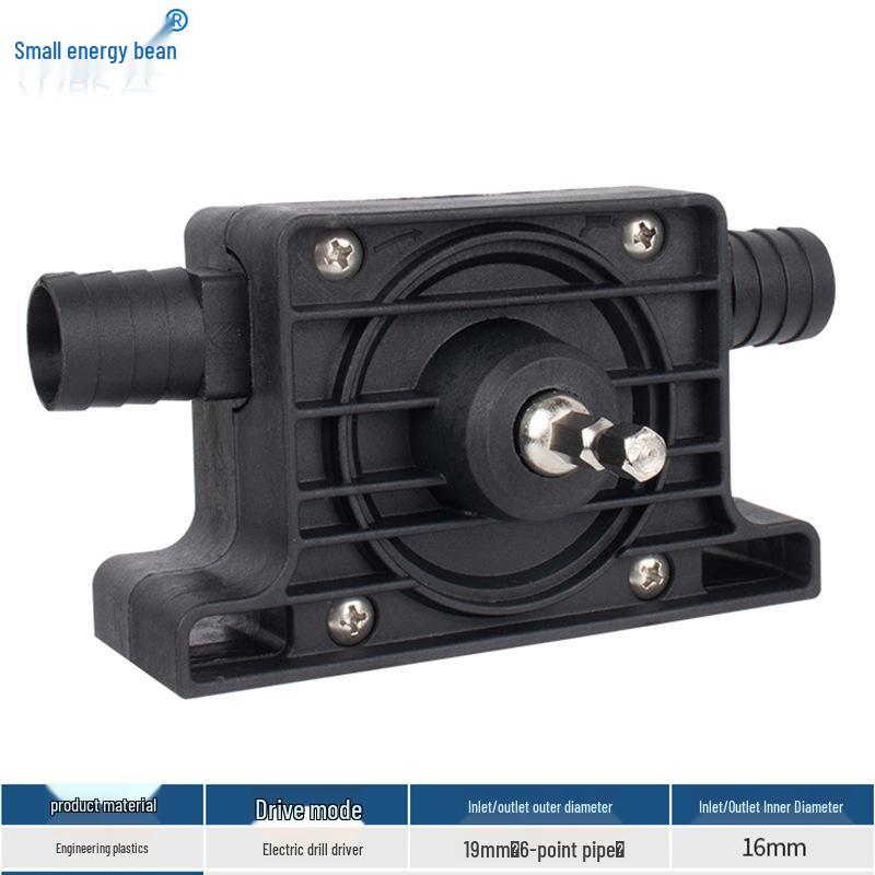 Compact Household Self-Priming Electric Pump for Water, Oil, and Diesel