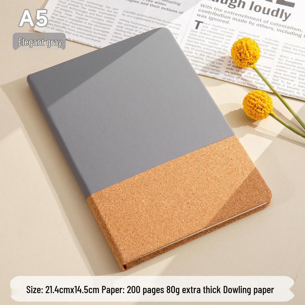 Creative PU Notebook Set: Stylish Chinese-Inspired Office Gift with Custom Logo Printing