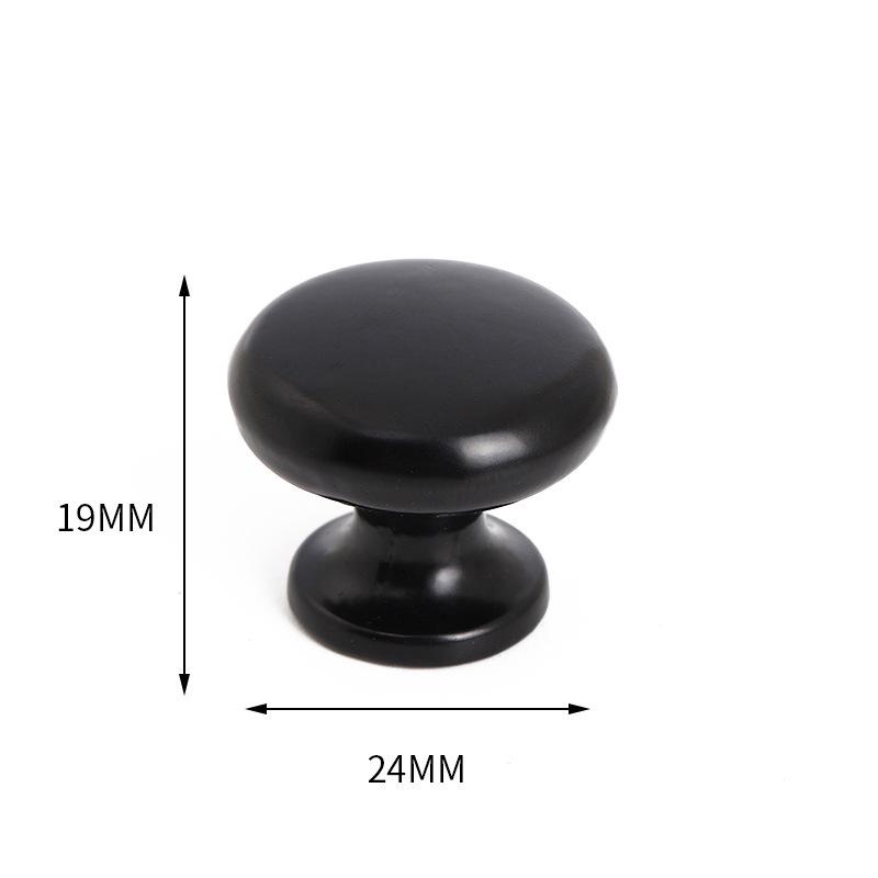 Retro Modern Zinc Alloy Round Pattern Drawer Cabinet Handles