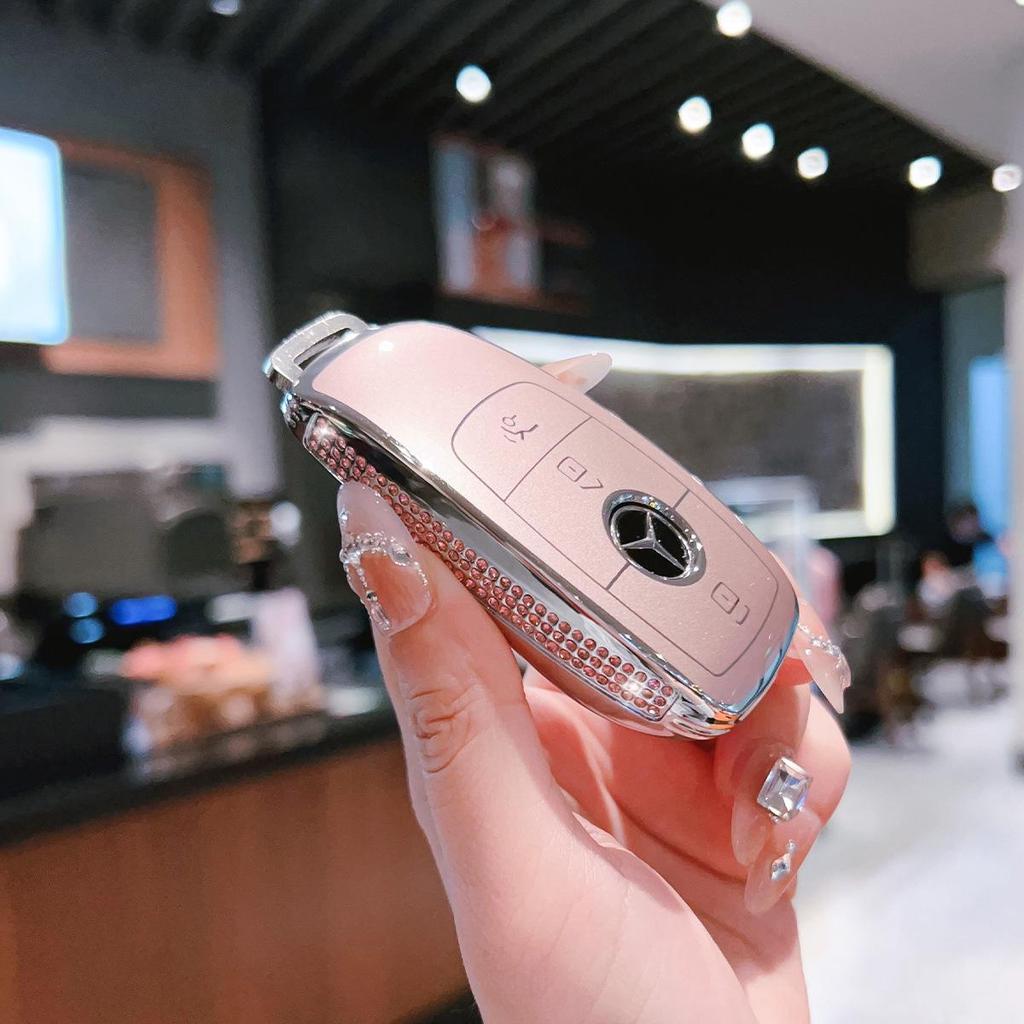 Mercedes CLE Maybach S480 Key Shell E300l GLC C260l Forged Diamond Key Cover