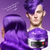 Purple Hair Wax Natural Volume Styling Cream Long Lasting Hold Lightweight Non Greasy Formula for All Hair Types