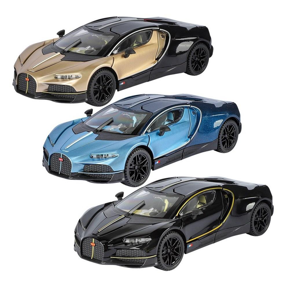 Bugatti Tourbillon 1:24 Scale Diecast Alloy Model Car - Premium Collectible Figure & Display Decoration, Blue (1pc)