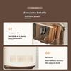 Wall Mounted Kitchen Cutlery Holder Breathable Dust-Proof Utensil Drainer No Punching With Lid Chopstick Storage Box