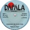 7-tums Skiva WINSTON REEDY Paradise In Your Eyes DAF001 Dafala Music 1982 UK Reggae Ska Dub Begagnad