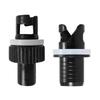 2Pcs Air Valve Adapter Connector Inflatable Kayak Dinghy Air Valve Adapter Foot Pump Canoes Boat Foot Pump Hose Adapter