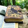 Book of Shadows Grimoire Journal Magic Cat Printed Witchcraft Supplies Witch Wiccan Notebook Handmade Deckle Paper Great Gifts