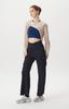 HUIT Ribbed Cargo Wide Fit Pants Htwpn4K14T
