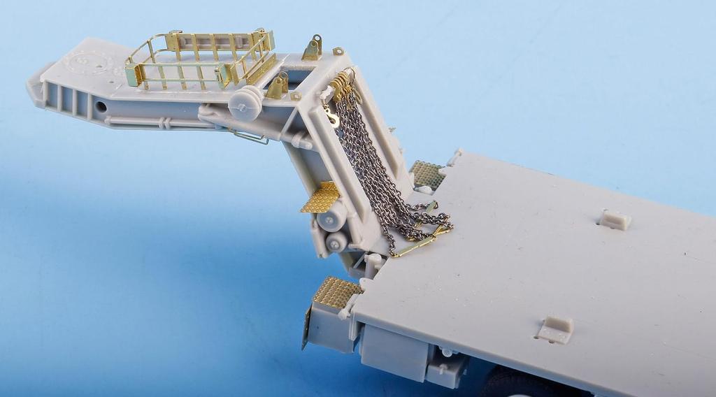 Tetra Model ME Series Tank Transporter Plastic Model Parts ME7229 1/72 SLT-56 (TR)