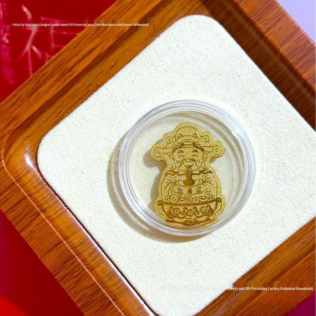 Pure Gold 999 Horse Year Phone Sticker for Wealth and Health - Popular Douyin Live Seller