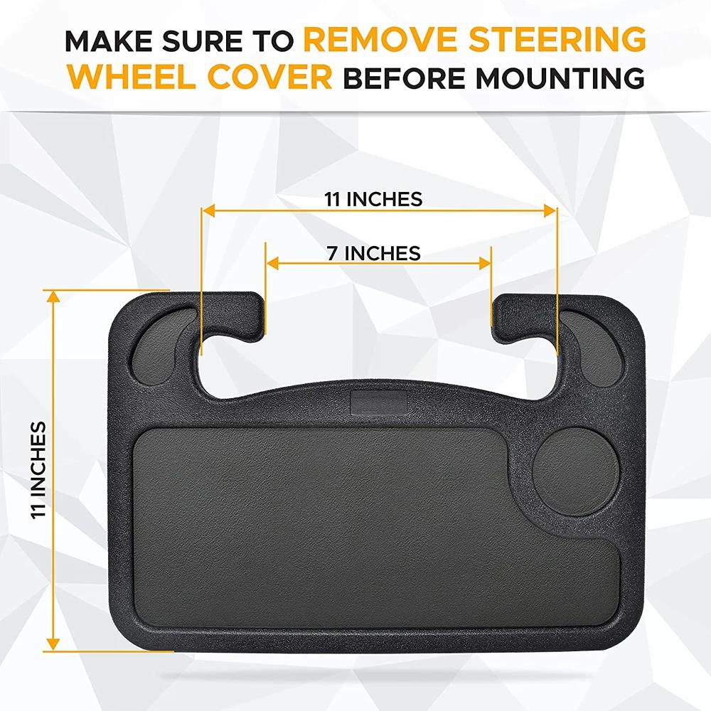 Portable Car Table for Eating, Working, Car, Beverage, Food, Coffee Stand, Tray, Car Laptop Desktop Stand, Table
