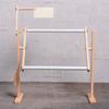 Wooden Embroidery Floor Stand Height Adjustable Cross Stitch Embroidery Frame Embroidery Stand for Stitching Sewing Craft