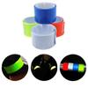 4Pcs Snap Bands Υψηλής ορατότητας Reflective Clap Circle Safety Slap Bands for Night Cycling Running Jogging