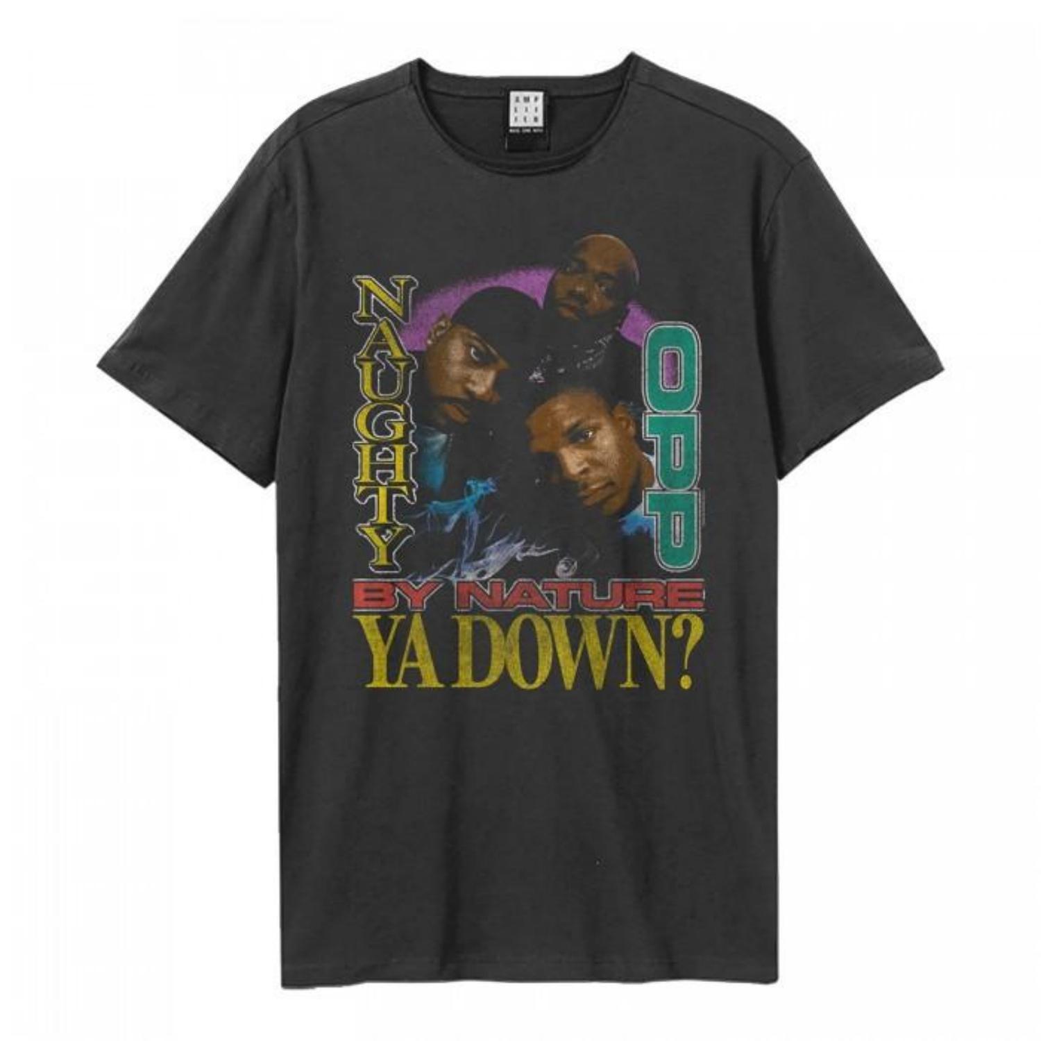 Amplified Unisex Adult Hip Hop Hooray Naughty By Nature T-Shirt S