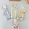 Large Capacity Glasses Bag Cute Bow/Floral Pencil Bag Simple Sunglasses Storage Bag