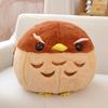 Spherical Red Crowned Crane Eagle Plush Toy Animal Stuffed Dolls Kids Gifts