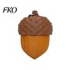 Fidget Clicker Toy 3D Printed Acorn Clicker, Fake Finger Stress Relief Push Toy, Gift for Kids Teens Adults Sensory