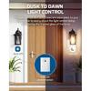 DEWENWILS Light Sensor Socket, Dusk To Dawn Sensor Socket with Sensor, 50M Signal Range, E26/ E27 Base Automatic Dusk To Dawn Light Socket for Porch