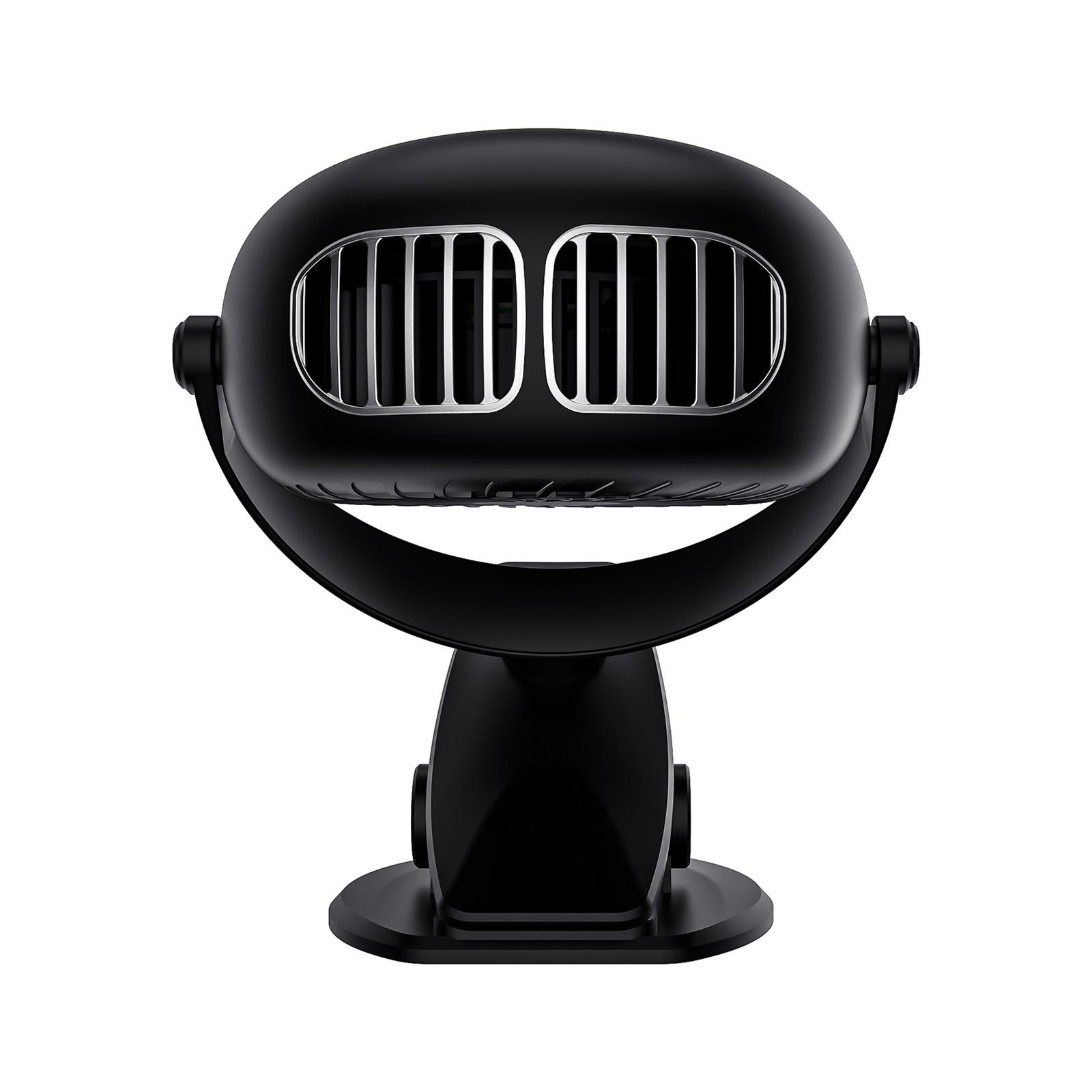 

5v 1a Portable Clip Fan 720 Degree 3 Levels Adjustable Speed Low Noise Leafless Design Air Cooling Fan black#0 чорний