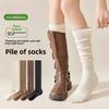 Autumn and Winter Calf Socks, Strong Slimming Leg Socks, Women's Long Stockings, Pile Stockings, Long Stockings, Slimming Boot Socks