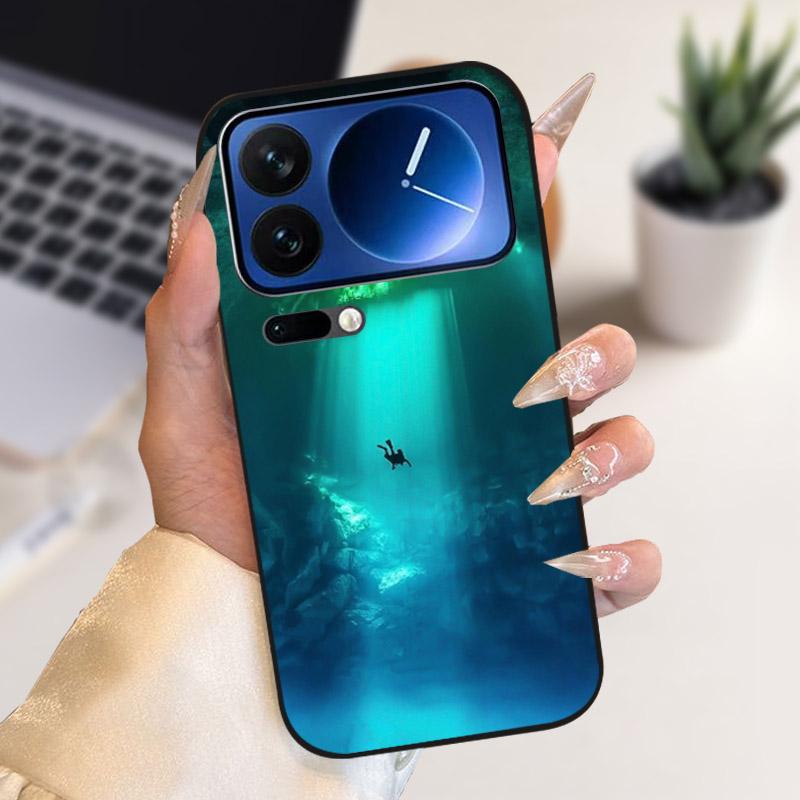 For Xiaomi 17 Pro Max 17Pro Case Shockproof Silicone Soft TPU Back Cover For Xiaomi Mi 17ProMax Phone Casing Anti Drop Fundas