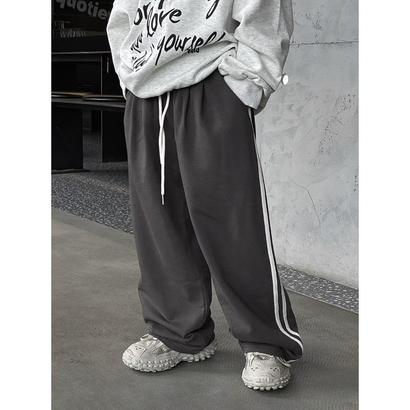 

Baoduo children s clothing boys sweatpants spring and autumn children s autumn trousers straight pants new handsome pants tide 110cm темно-серого