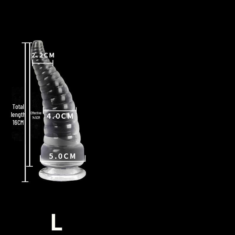 Translucent Tentacle Anal Plug – Alien-Inspired Beaded SM Sex Toy