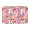 Custom Pretty C-Cures Doormat Non-Slip Entrance Welcome Kitchen Bath Floor Door Mat Sweet Angel Toilet Living Room Carpet Rug