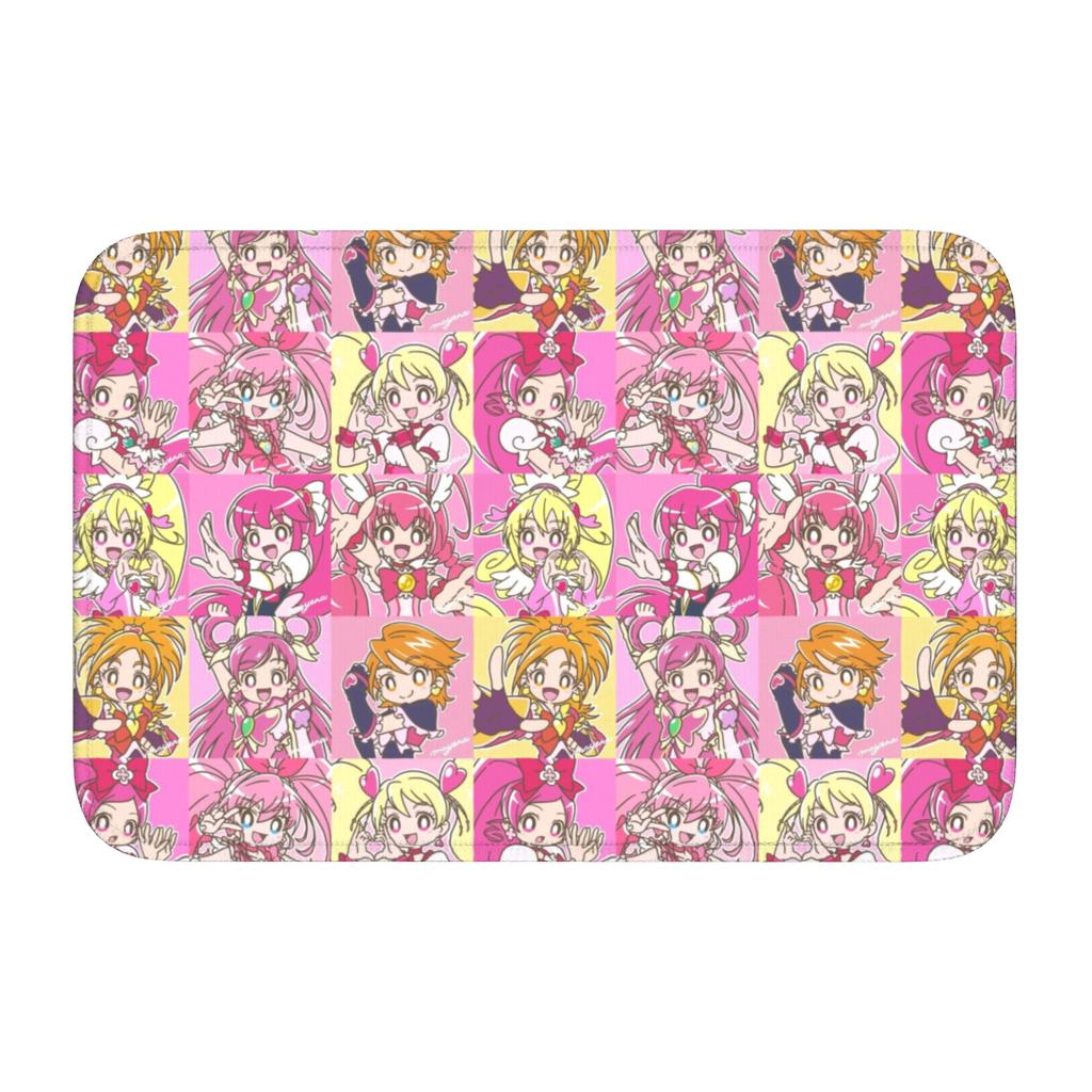 Custom Pretty C-Cures Doormat Non-Slip Entrance Welcome Kitchen Bath Floor Door Mat Sweet Angel Toilet Living Room Carpet Rug