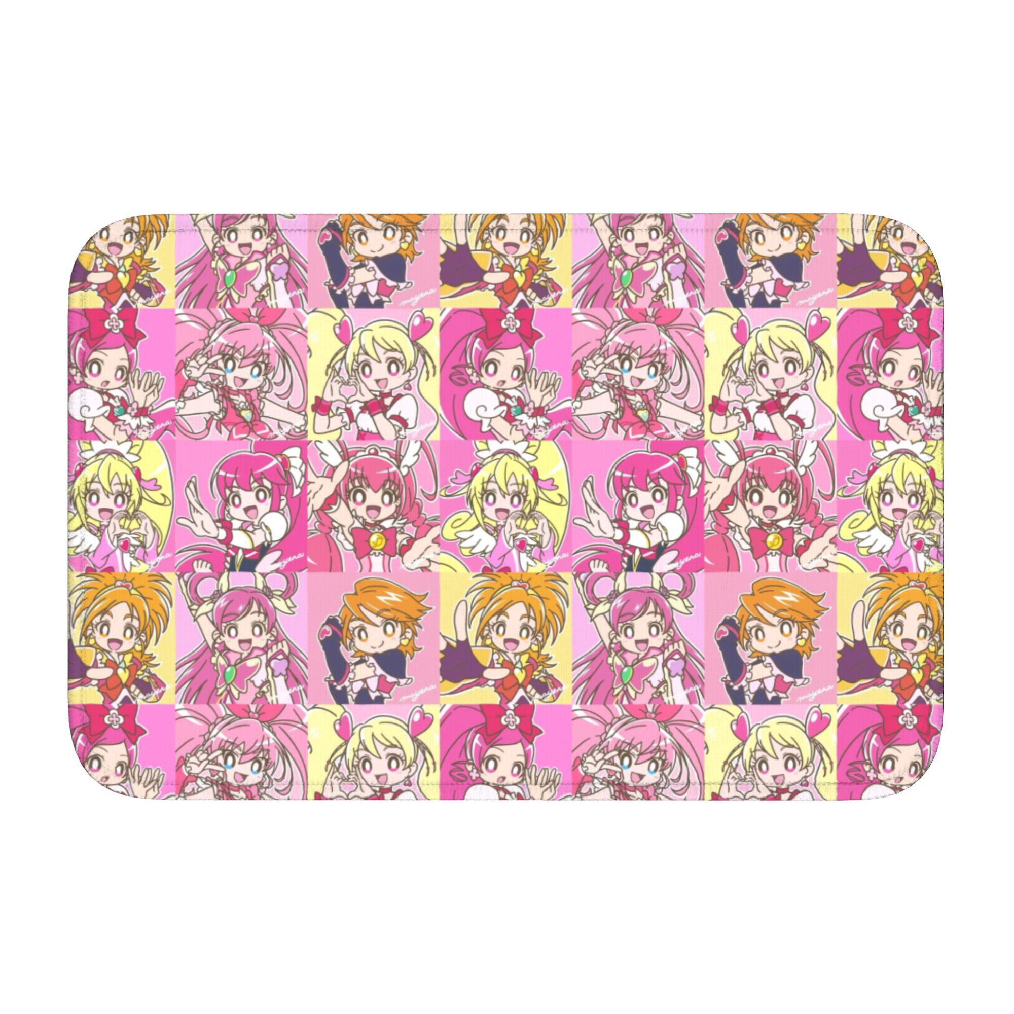 

Pretty C-Cures Doormat Anti-Slip Entrance Welcome Kitchen Bathroom Floor Door Mat Sweet Angel Toilet Living Room Carpet Rug 60cm x 90cm