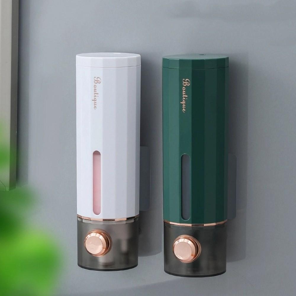 Wall-mounted Punch-free Soap Dispenser Plastic Shower Gel Dispenser Press Soap Dispenser  Kitchen