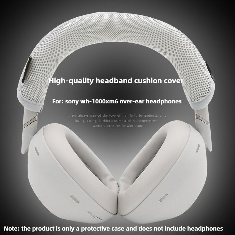 Replacement Headband Cushion For Sony WH‑1000XM6 – Soft, Anti‑Scratch Cover, Premium Comfort colore grigio