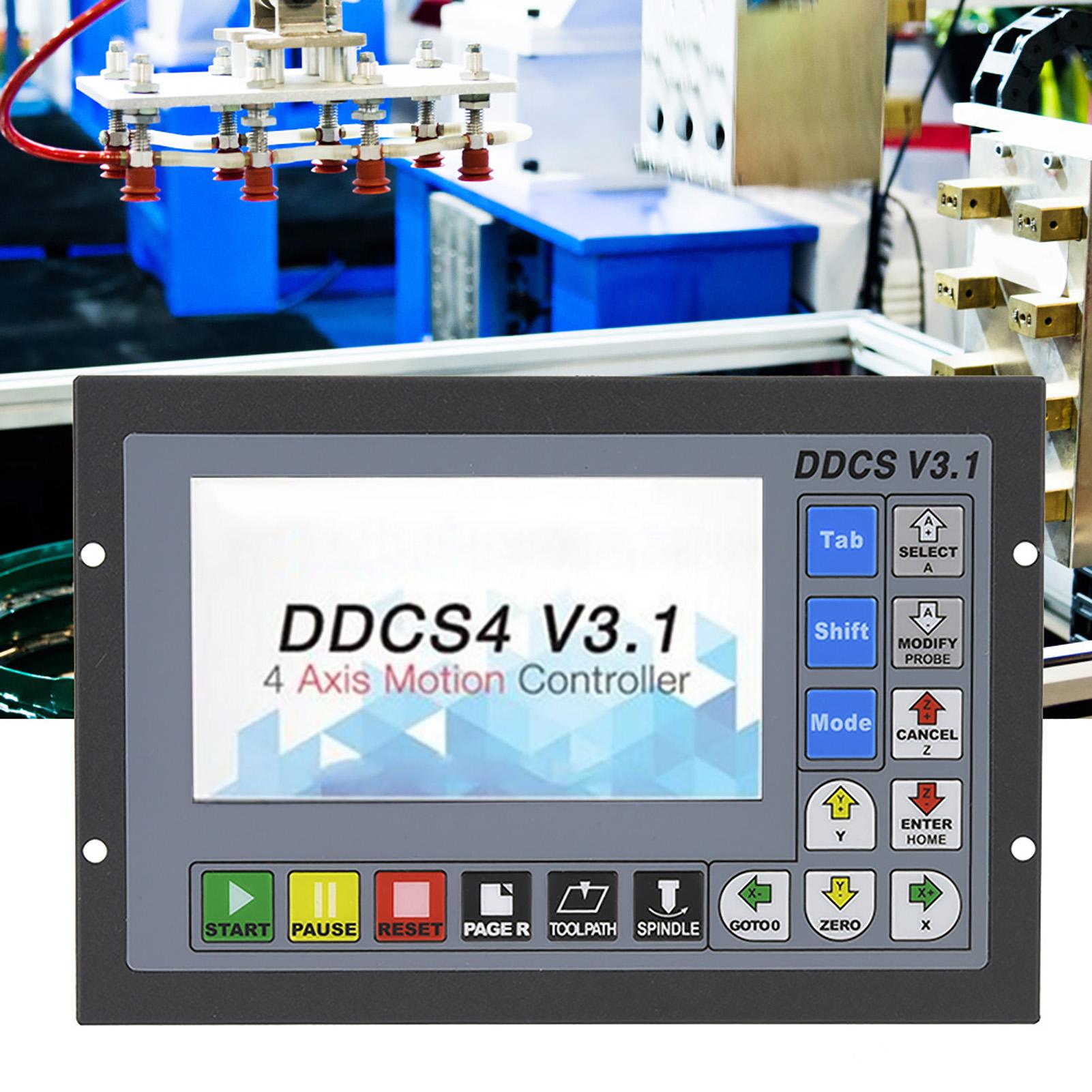 

DDCSV3.1 3-осьовий автономний контролер з функцією аварійної зупинки Комплект ручного колеса as show