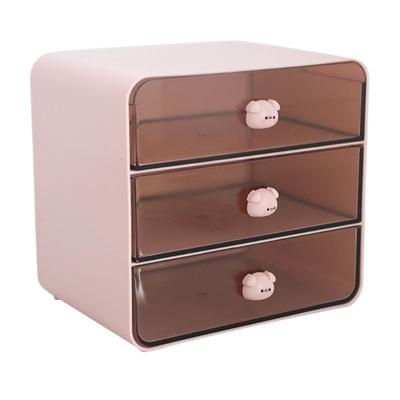 Lightweight Portable Desktop Organizer Easy Access Drawer Storage Container for Student and Professionals Use