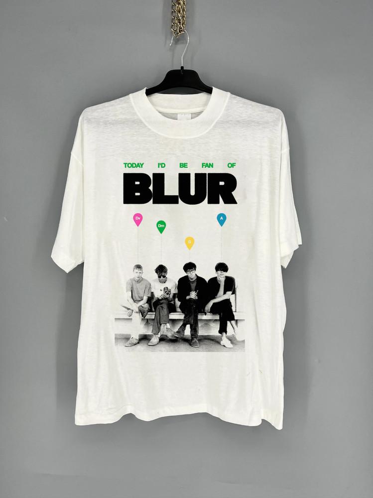 Blur Band Today I#039;d Be Fan Of Blur SHirt Shirt Unisex S5XL Reprint TR491 Unisex T-Shirt XL