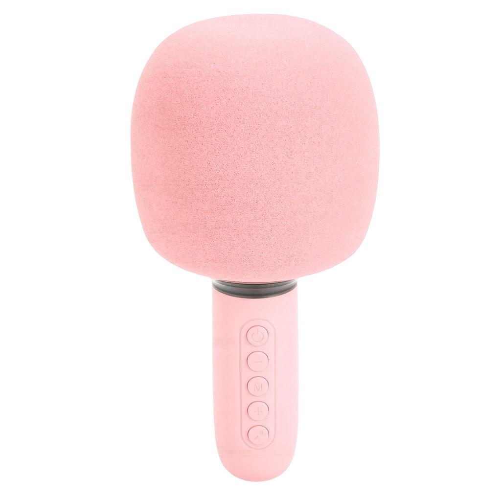 Wireless Bluetooth Karaoke Microphone Machine Portable Handheld Mic Speaker with RGB Lights 3.5mm AUX Jack 5 Sound