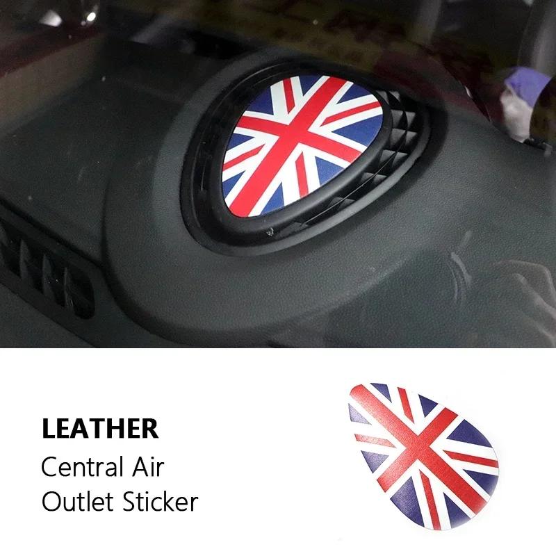 Zentraler Luftauslass Leder Spezielle Abdeckung Aufkleber Für Mini cooper one Für F54 F55 F56 Für Clubman Hardtop Hatchback ybln9