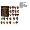Dachshund Advent Calendar 2025 Funny Middle Finger Dachshund Collectible Pendants 24 Days Countdown To Christmas Decoration for Dog Lovers