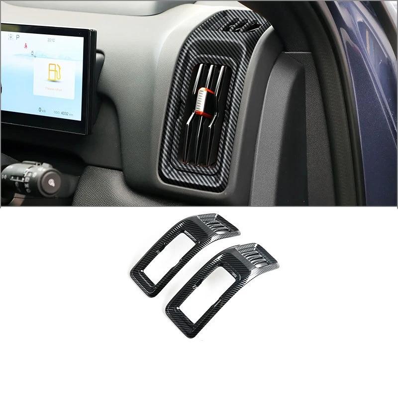For BYD SHARK Shark 6 2024 2025+ ABS Car Center Console Side Air Outlet Frame Panel Trim Sticker Accessories