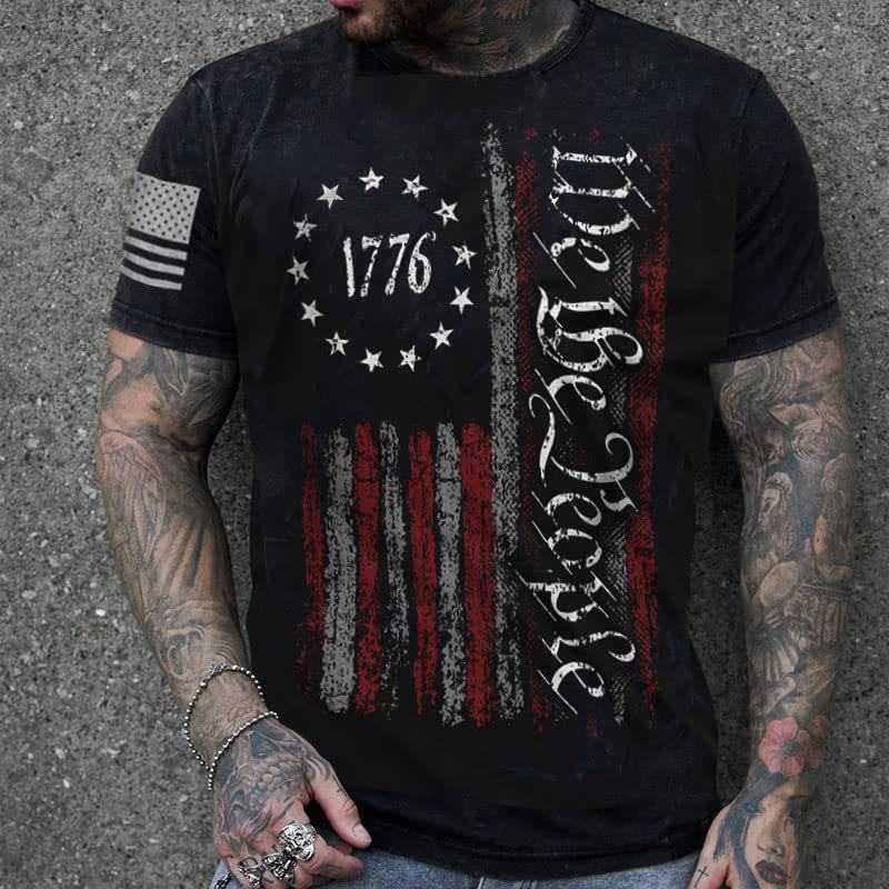 Sommar T-shirt Hip Hop Serie Digital 3D Tryckt Herr Street Kortärmad Sport T-shirts Man Topp