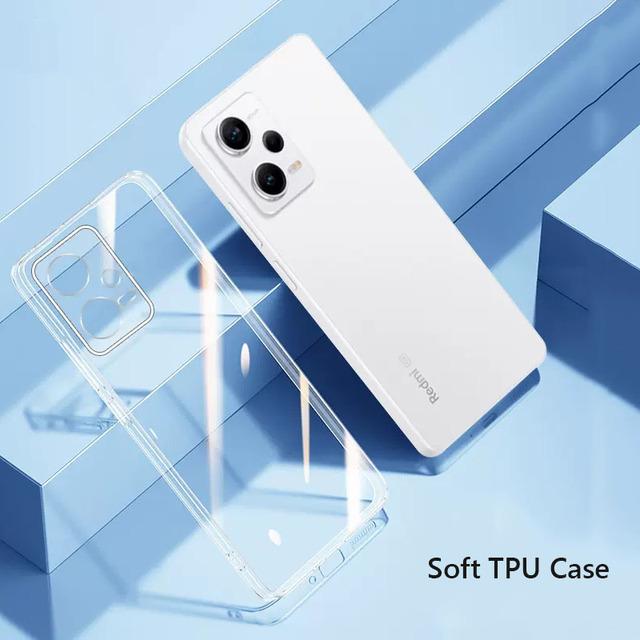 

Розкішний квадратний чохол для телефону для Xiaomi Redmi Note 12 Pro Plus Note12 Pro Plus+ 5G протиударна м’яка силіконова задня кришка Redmi Note12Pro Plus