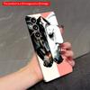 2DFlat Samsung Phone Case Black & White Horse Heads Split Design Applicable To Galaxy S22 S23 S24 S25ULTRA S26 A12 A13 A14 A15 A16